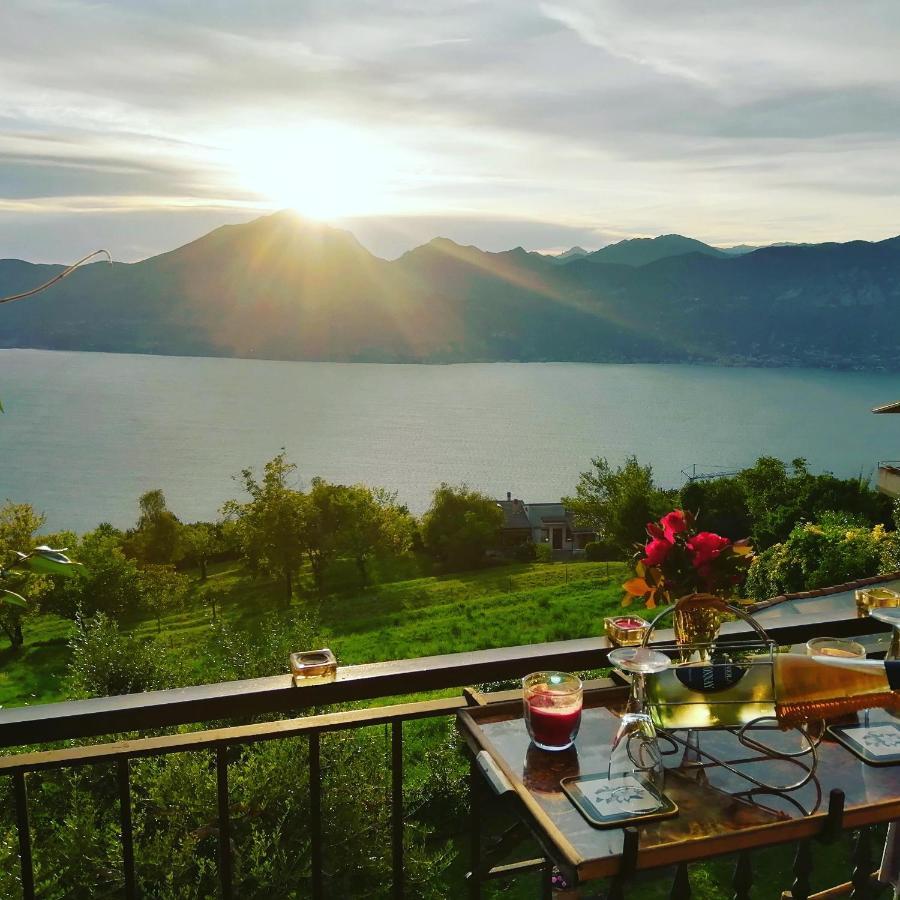 B&B Da Paolo Con Vista Lago Di Garda San Zeno di Montagna Buitenkant foto