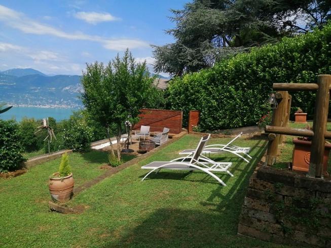 B&B Da Paolo Con Vista Lago Di Garda San Zeno di Montagna Buitenkant foto