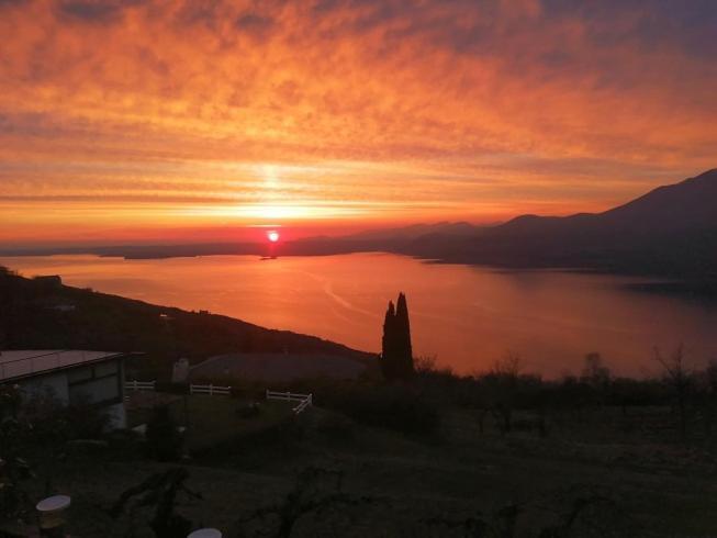 B&B Da Paolo Con Vista Lago Di Garda San Zeno di Montagna Buitenkant foto